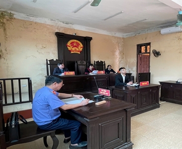 Viện KSND huyện Thanh Oai tổ chức phiên tòa dân sự rút kinh nghiệm