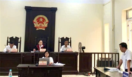 Viện KSND huyện Ba Vì tổ chức phiên toà rút kinh nghiệm vụ án dân sự...