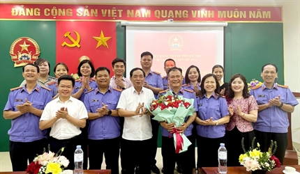 Viện KSND huyện Mỹ Đức tổ chức gặp mặt công chức trước khi nghỉ hưu