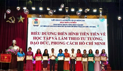 Công đoàn Viện KSND quận Đống Đa thi đua chào mừng Tháng Công nhân năm...