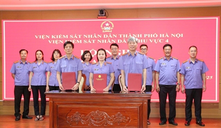 Hội nghị giao ban đầu tiên của Viện KSND khu vực 4 - thành phố Hà Nội