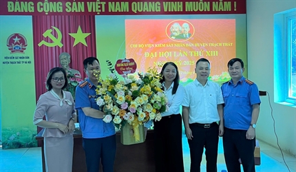 Đại hội Chi bộ Viện KSND huyện Thạch Thất lần thứ XIII (nhiệm kỳ 2025-2030)