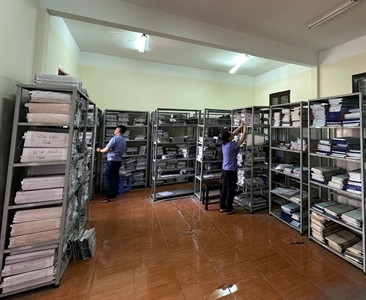 Viện KSND huyện Thanh Oai triển khai công tác thống kê, lập danh mục hồ sơ,...