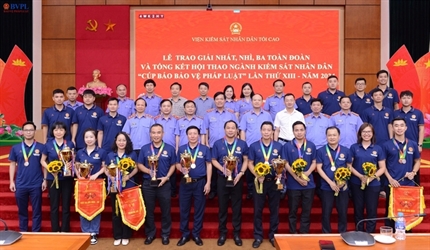 Kế hoạch tổ chức Hội thao ngành Kiểm sát nhân dân “Cúp Báo Bảo vệ pháp...