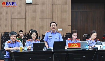 Kiểm sát viên tại phiên xét xử cựu Thứ trưởng Bộ Công thương và 11 bị cáo