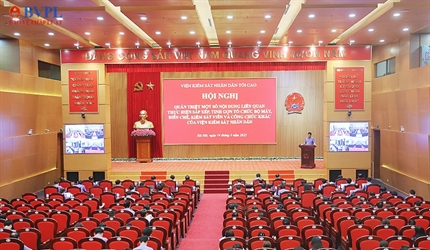 Hội nghị quán triệt một số nội dung liên quan thực hiện sắp xếp, tinh...