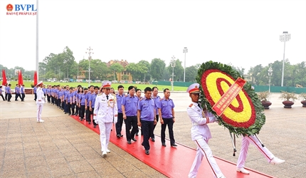 Viện kiểm sát nhân dân tối cao báo công dâng Bác
