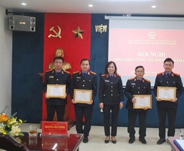 Viện KSND huyện Đông Anh, Chương Mỹ tổ chức Hội nghị triển khai công tác năm...