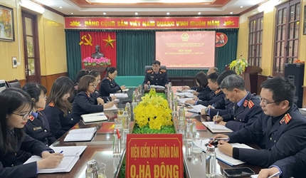 Viện KSND quận Hà Đông tổ chức Hội nghị cán bộ, công chức, người lao...