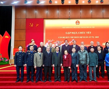 Gặp mặt Cán bộ hưu trí nhân dịp Xuân Ất Tỵ 2025