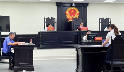 Phòng 10 Viện KSND thành phố Hà Nội phối hợp với TAND cùng cấp tổ chức...