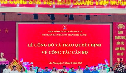 Viện Kiểm sát nhân dân khu vực 11 sau sắp xếp tinh gọn bộ máy đã đi vào...