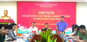 Khối thi đua số VIII thành phố Hà Nội sơ kết công tác thi...