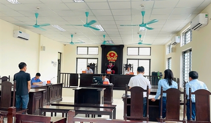 Viện KSND khu vực 11 tổ chức phiên toà xét xử rút kinh nghiệm...