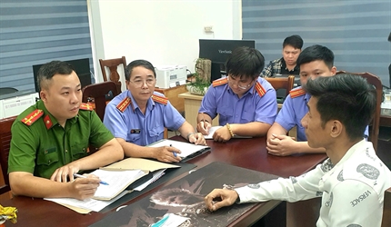 Viện KSND khu vực 1, TP Hà Nội phối hợp bắt giữ, phân loại đối tượng sử...