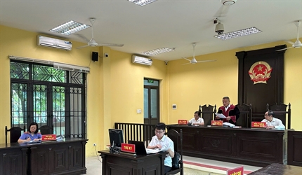 Viện KSND khu vực 5 phối hợp với Tòa án cùng cấp tổ chức phiên tòa  rút...