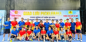 Hoạt động giao lưu Pickleball chào mừng kỷ niệm 80 năm Cách...