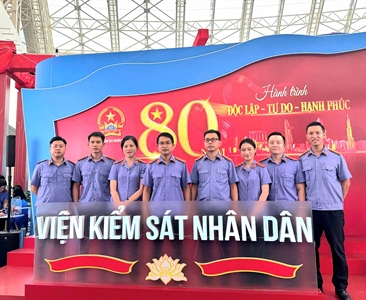 Viện kiểm sát nhân dân khu vực 9 – Hà Nội tham quan Triển lãm “80 năm Thành...