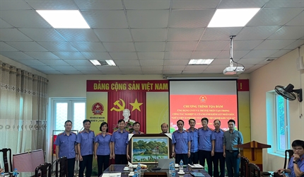 VKSND khu vực 10 và VKSND khu vực 12 thành phố Hà Nội tọa đàm trao đổi...