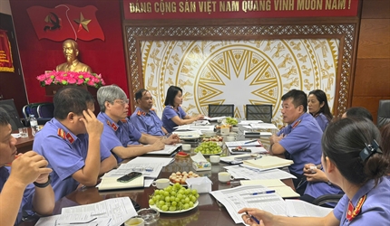 Khối thi đua số 1 – Viện kiểm sát nhân dân thành phố Hà Nội tổ chức họp...