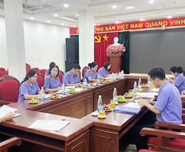 Cụm thi đua số 1 – Viện KSND thành phố Hà Nội tổ chức Hội nghị tổng kết công...