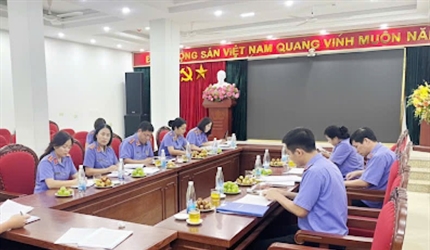 Cụm thi đua số 1 – Viện KSND thành phố Hà Nội tổ chức Hội nghị tổng kết...