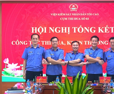 Cụm thi đua số 3 ngành Kiểm sát nhân dân tổ chức Hội nghị tổng kết công tác...