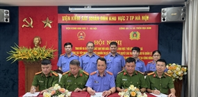 VKSND khu vực 7 - Hà Nội tổ chức Hội nghị trao đổi và ký kết...