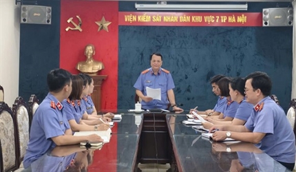 Viện KSND khu vực 7 triển khai thực hiện Nghị quyết 205/2025 về khởi...