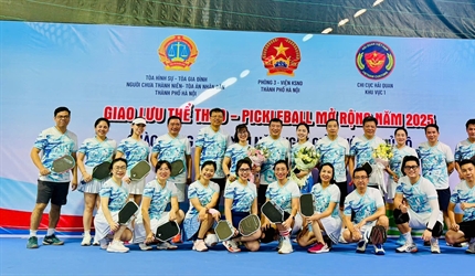 Phòng 3 – Viện KSND thành phố Hà Nội tổ chức chương trình “Giao lưu thể...