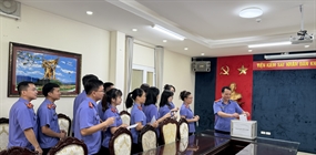 Viện KSND khu vực 7 - Hà Nội quyên góp ủng hộ đồng bào khắc...