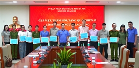 Khối thi đua số 8 thành phố Hà Nội tổ chức buổi gặp mặt, thăm...