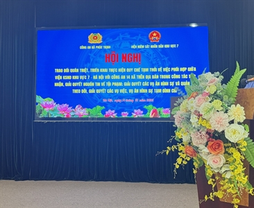 Viện KSND Khu vực 7 – Hà Nội và Công an xã Phúc Thịnh tổ chức Hội nghị...