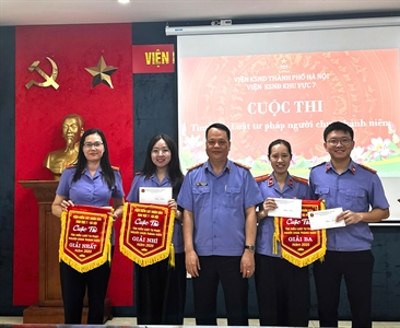 Viện KSND khu vực 7 tổ chức cuộc thi tìm hiểu Luật Tư pháp người chưa thành...
