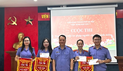 Viện KSND khu vực 7 tổ chức cuộc thi tìm hiểu Luật Tư pháp người chưa...