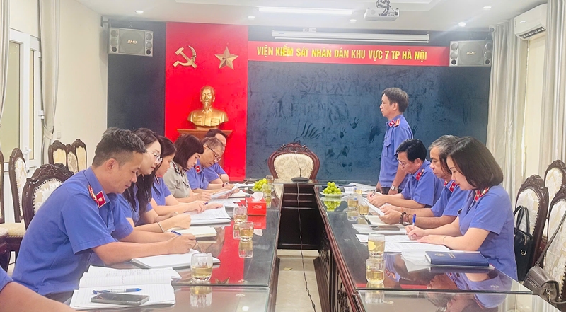 Nâng cao chất lượng công tác kiểm sát thi hành án dân sự của Viện kiểm sát nhân dân theo mô hình hai cấp của của cơ quan thi hành án dân sự trên địa bàn thành phố Hà Nội.