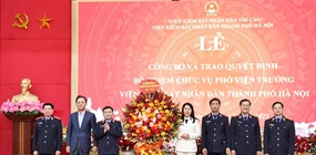 Công bố và trao Quyết định bổ nhiệm Phó Viện trưởng VKSND TP...