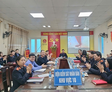 Viện KSND khu vực 10 tổ chức Hội nghị tổng kết công tác năm 2025 và triển...