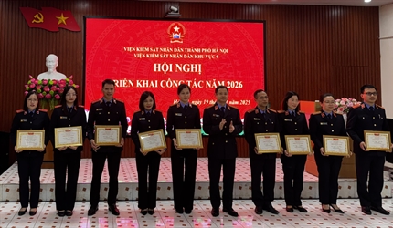 Viện KSND khu vực 9 tổ chức Hội nghị triển khai công tác năm 2026