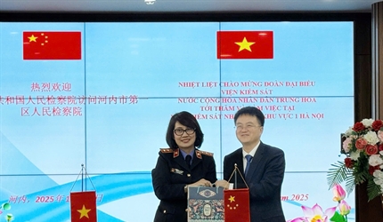 Viện KSND khu vực 1 tiếp đón Đoàn đại biểu Viện kiểm sát tối cao Trung...