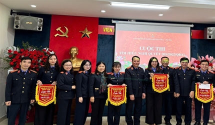 Viện KSND khu vực 7 tổ chức thành công cuộc thi “Tìm hiểu Nghị quyết...