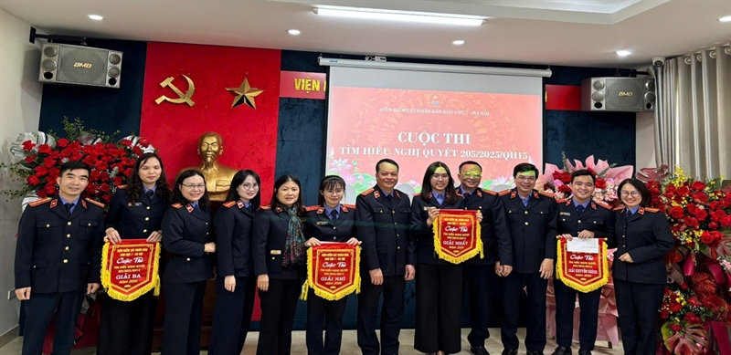 Viện KSND khu vực 7 tổ chức thành công cuộc thi “Tìm hiểu Nghị quyết 205/2025/QH15 của Quốc hội”