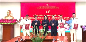 Lễ công bố và trao các Quyết định điều động, bổ nhiệm chức vụ...