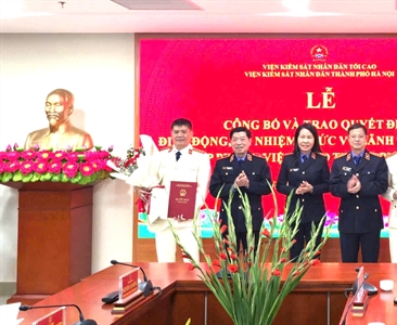 Lễ công bố và trao các Quyết định điều động, bổ nhiệm chức vụ Lãnh đạo quản...