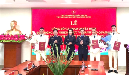 Lễ công bố và trao các Quyết định điều động, bổ nhiệm chức vụ Lãnh đạo...