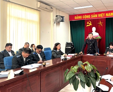 Viện KSND khu vực 1 công bố Quyết định và triển khai trực tiếp kiểm sát...