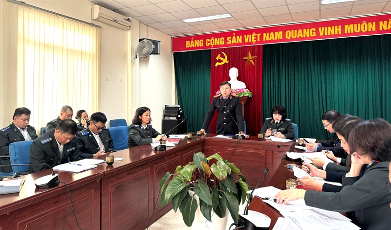 Viện KSND khu vực 1 công bố Quyết định và triển khai trực tiếp kiểm sát Phòng Thi hành án dân sự khu vực 1