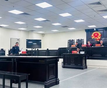 Viện KSND khu vực 12 - Hà Nội phối hợp với Tòa án cùng cấp tổ chức phiên tòa...