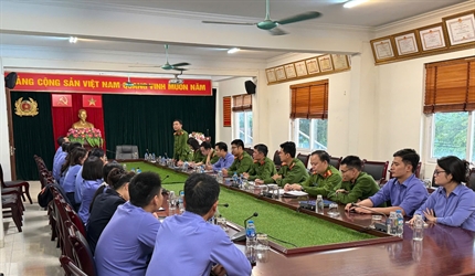 Công an - Viện kiểm sát - Tòa án nhân dân khu vực 8 – thành phố Hà...