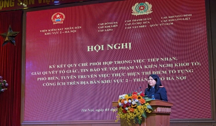 Viện KSND khu vực 2 tổ chức Hội nghị đẩy mạnh tuyên truyền Nghị quyết...